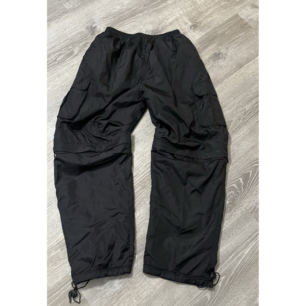 XNT Men's Medium Activewear Pants Convertible Black Hiking 26x28